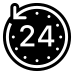 24hr-manned facilities