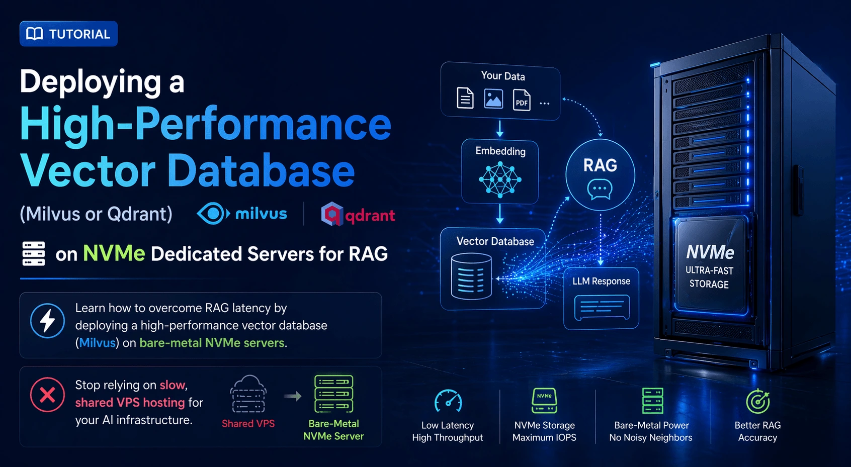 Deploying a Vector Database on NVMe Dedicated Servers
