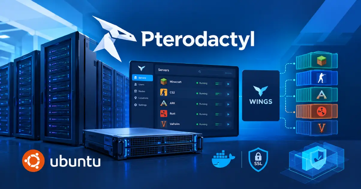 Pterodactyl Panel on Ubuntu Bare Metal
