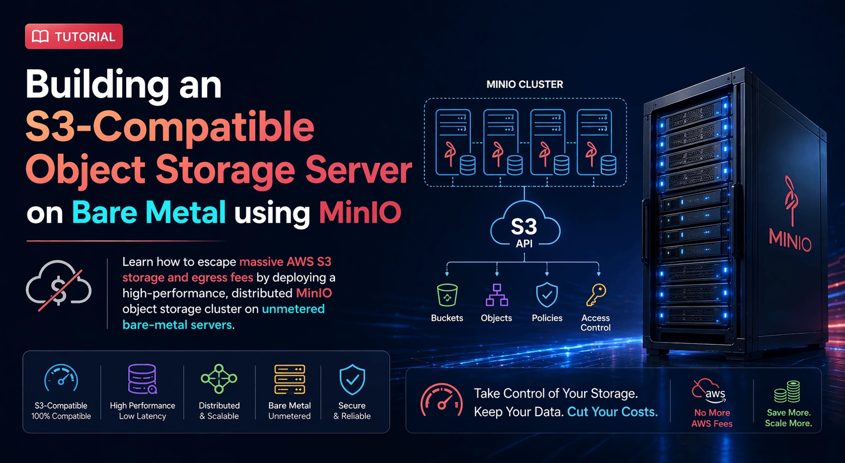 Building an S3-Compatible Object Storage Server on Bare Metal