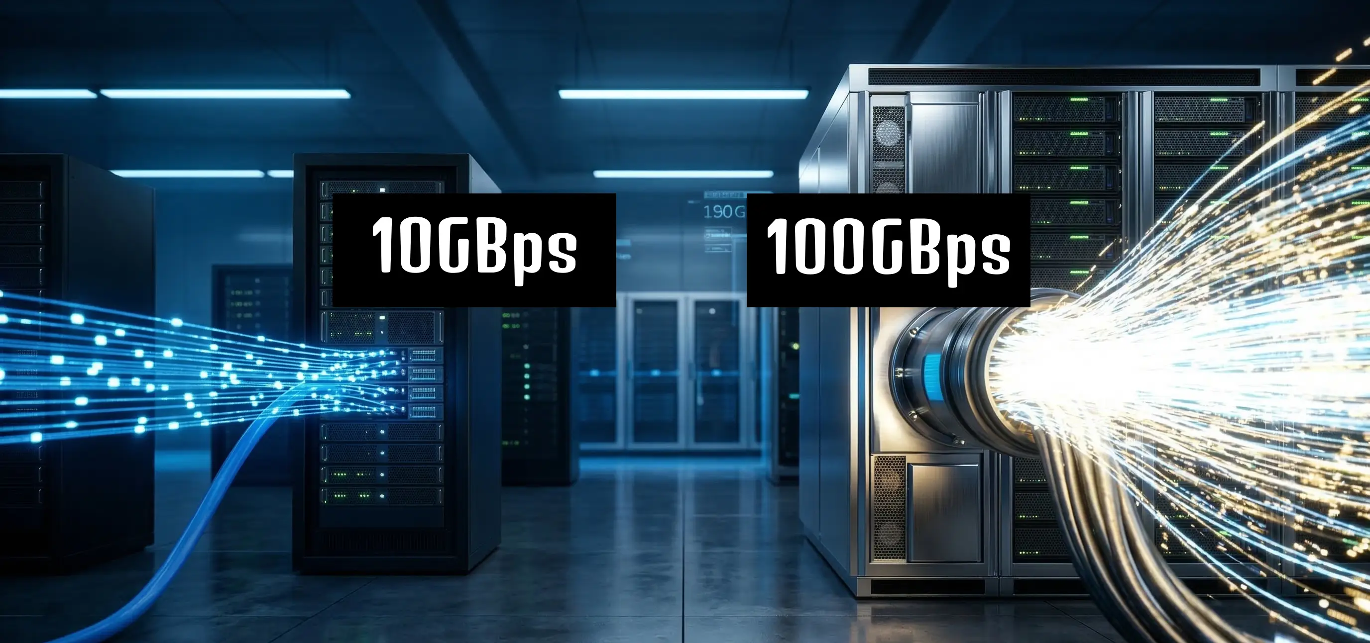 10Gbps vs 100Gbps Dedicated Servers: Do You Need It?