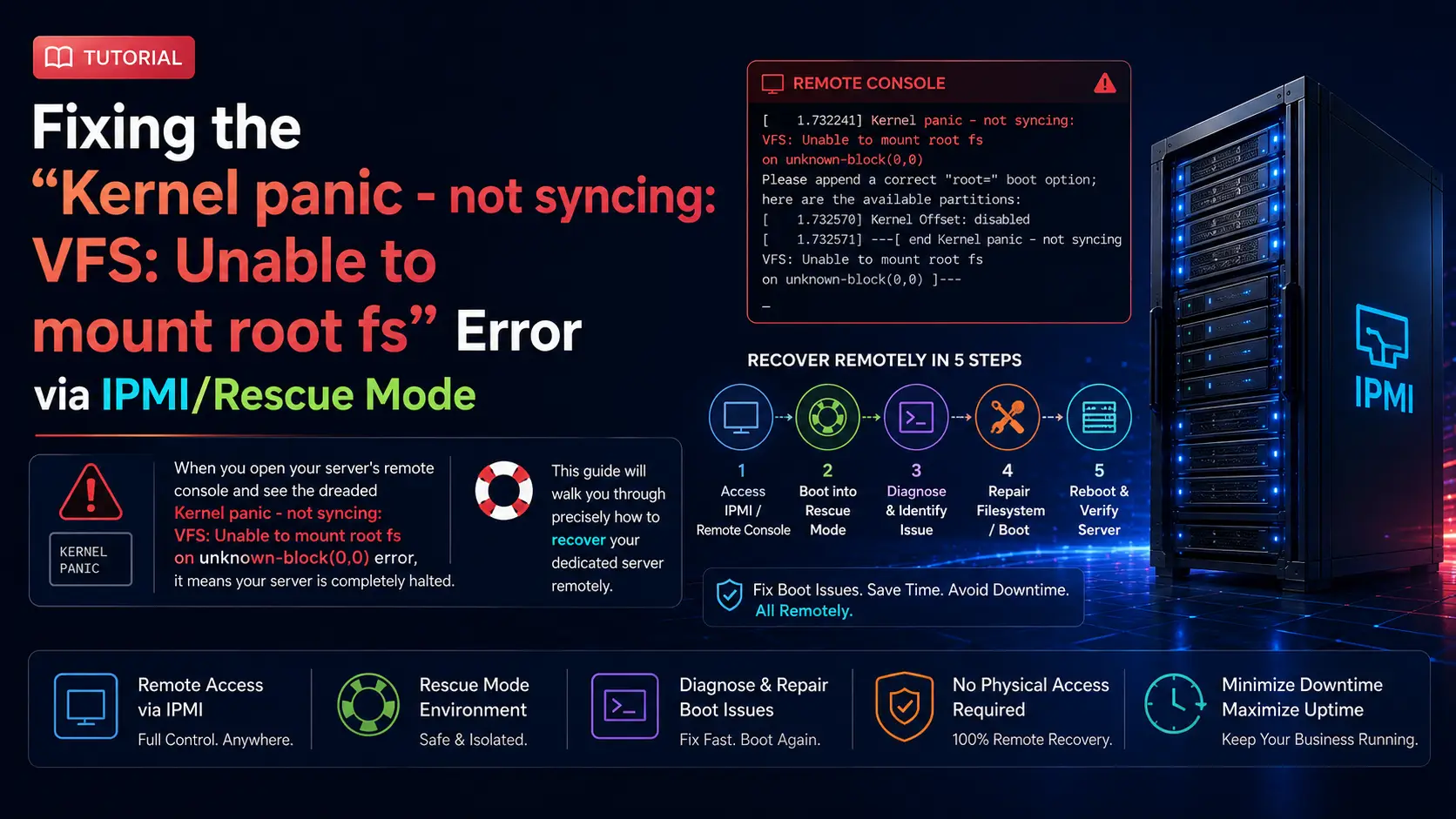 Kernel Panic VFS Recovery Banner
