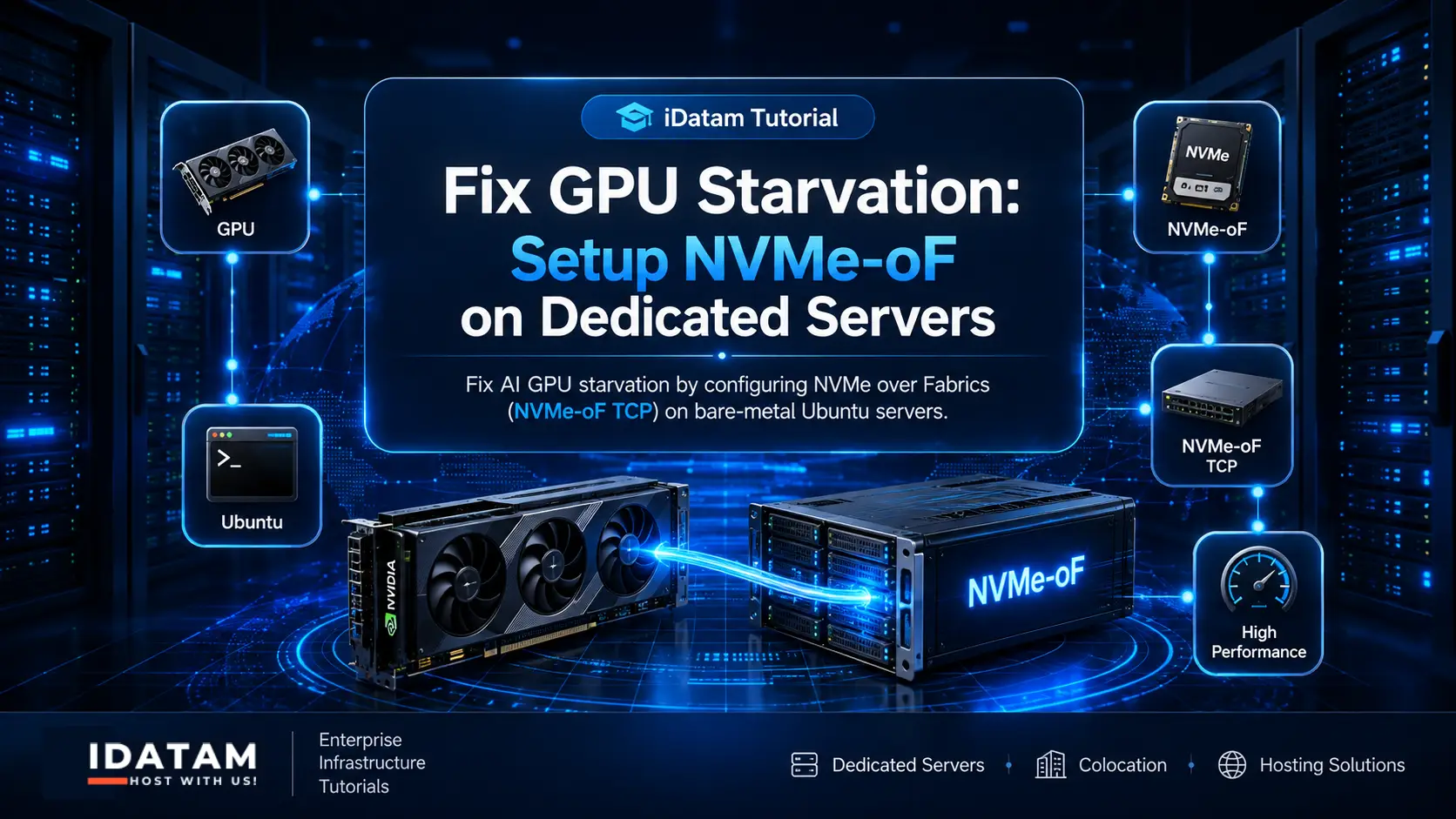 Fix GPU Starvation: Setup NVMe-oF on Dedicated Servers
